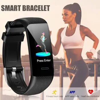 

C20 Smart Bracelet Step Counter Heart Rate Blood Pressure Monitor Wristband used independently or simultaneously with mobile app