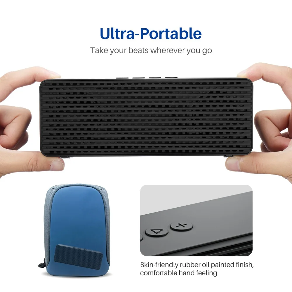 Vtin R1 Bluetooth 4 2 Динамик Hi Fi стерео хэндс фри двойные драйверы супер бас Беспроводной