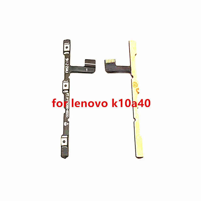 

100% new flex For lenovo k10A40 Power Volume Side Key Button Flex Cable Replacement