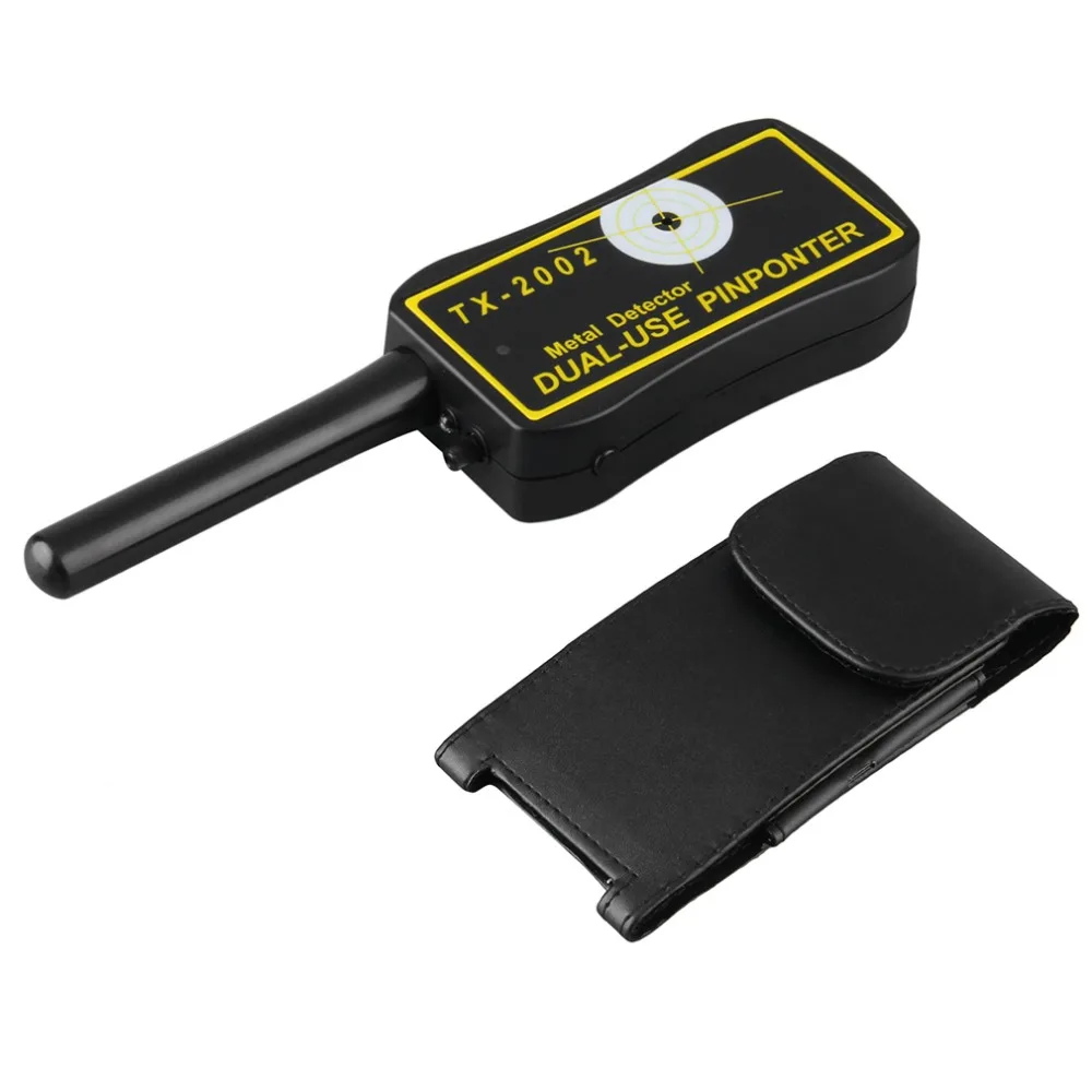 

1 pcs XT-2002 Dual-use Pinpointer Metal Detector Sensitive Hand Held Black&yellow hot sales