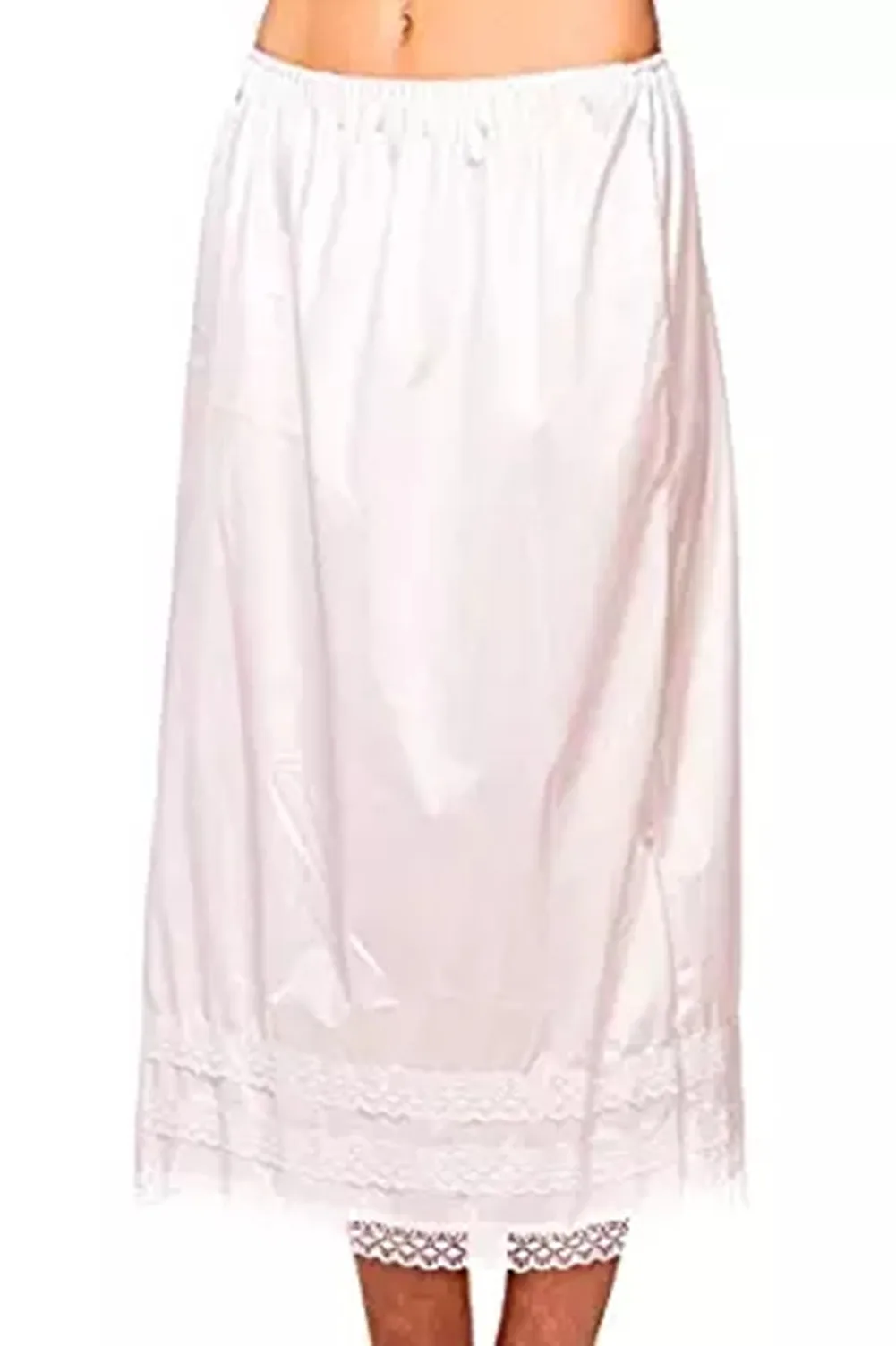 Женская эластичная юбка с завышенной талией, гладкая юбка, летняя одежда размера плюс L-3XXL