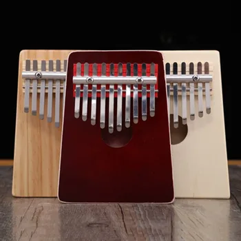

New 10/17 keys Kalimba African solid Mahogany Acacia Thumb Finger Piano 17 keys Solid Wood Kalimba Musical Instrument