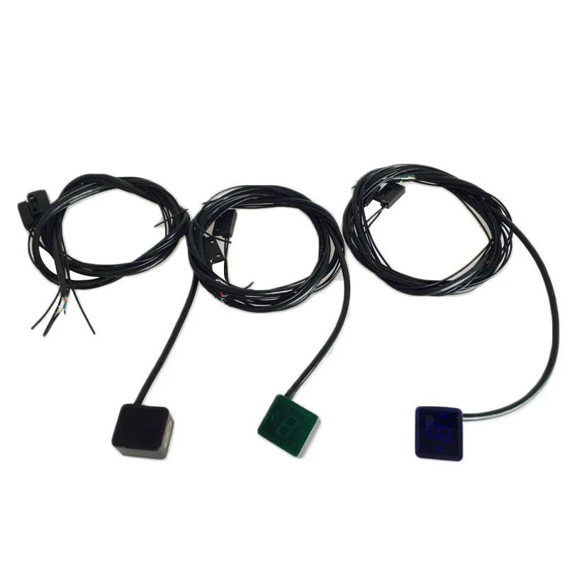 Motorcycle Bike Digital Gear Indicator Blue LED Display Shift Level