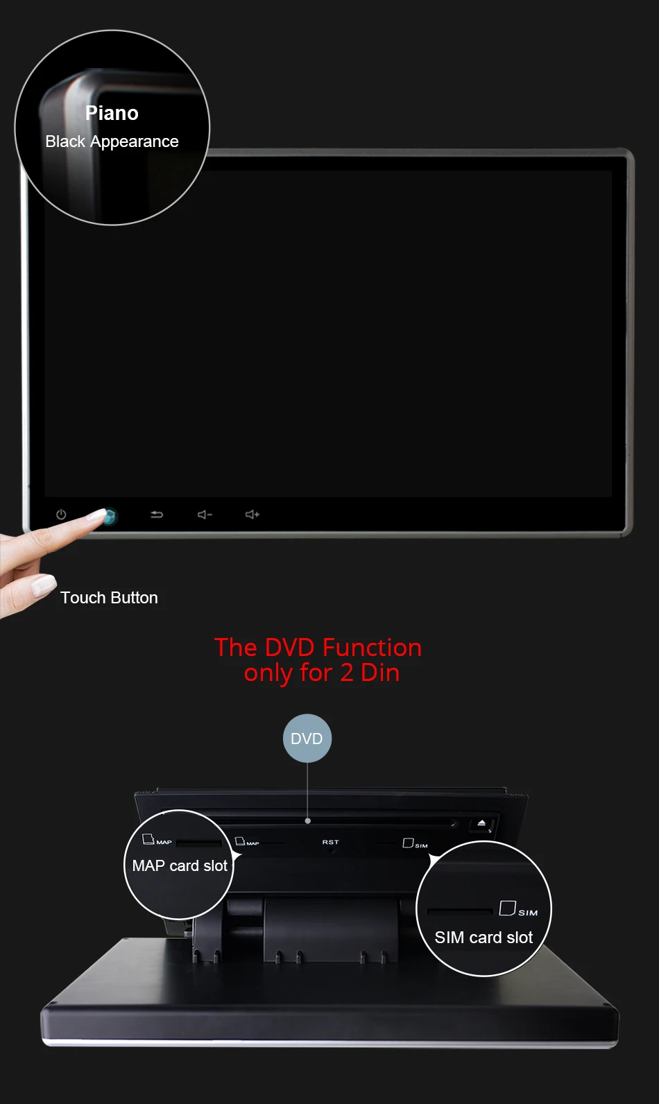 Owice K2 Android 6,0 Octa 8 ядерный 10," Универсальный 2 din Автомобильный dvd-плеер gps Navi 4G LTE 2 Гб ram 32 ГБ rom DAB+ TPMS Carplay DVR