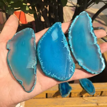 

Agate Geode Polished Irregular Crystal Slice Brazil Healing Reiki Stone Natural QuartzMineral Home Decor