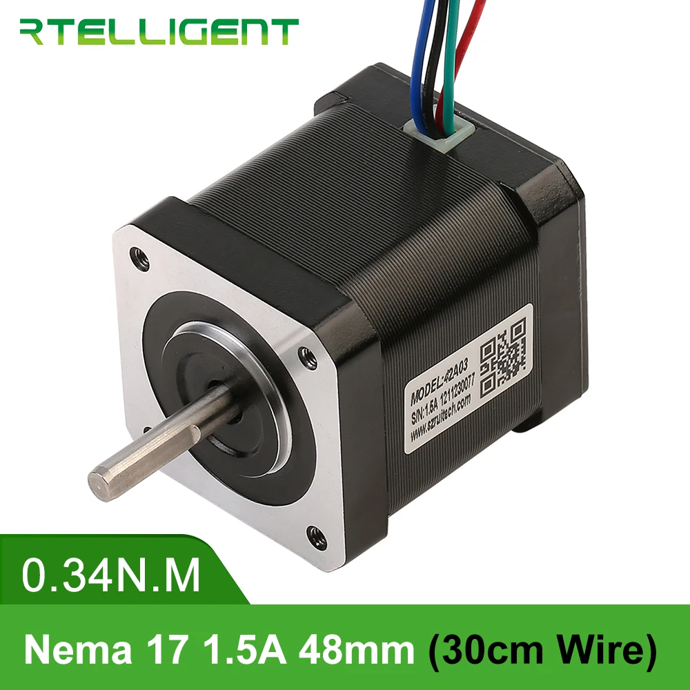 Rtelligent двухфазный Nema 17 цифровой 24 48 В постоянного тока R42 Драйвер шагового