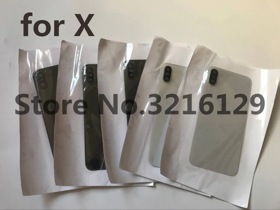 10 шт.,, для iPhone X, XR, XS, max, задняя крышка батареи, задняя крышка, стекло, корпус, чехол, клейкая наклейка+ камера, Repaor, запасная часть