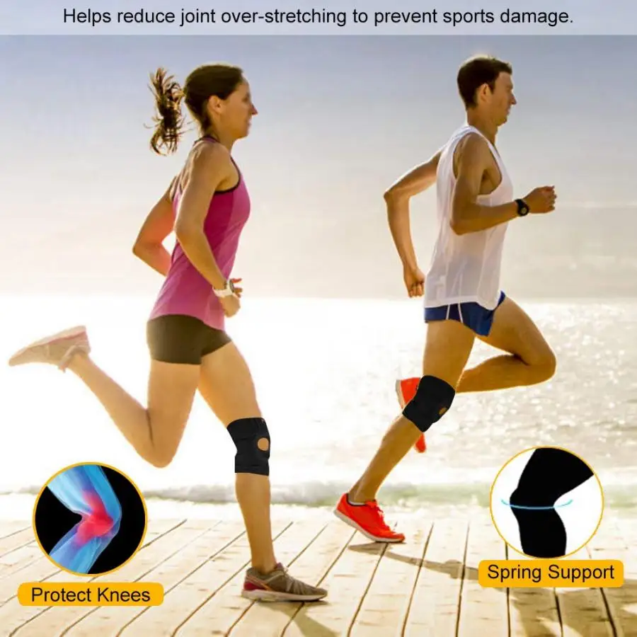 

Safety Protection Outdoor Sports Knee Protector Pads Non-Slip Knee Support
