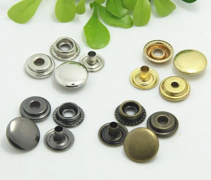 Scrapbook Real New Arrival 2017 Packbuy Button Diy Accessories. Metal Buttons. Jeans.. Decorative Buttons Snaps Rivet 100sets | Дом и сад