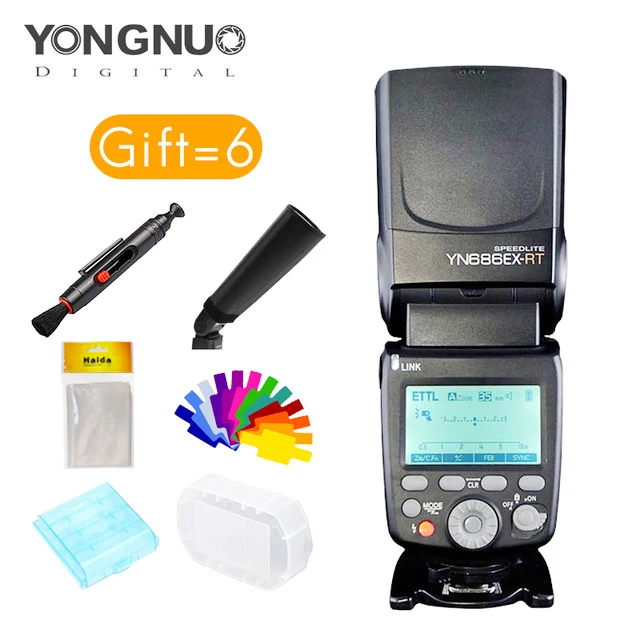 Yongnuo YN686EX-RT литиевая лампа-вспышка беспроводная 1/8000s TTL/M/MULTI flash YN686 с литиевой