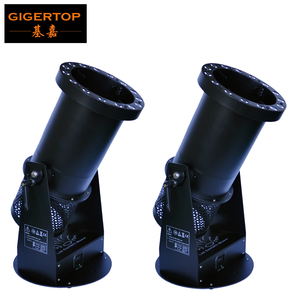 2pcs/Lot Cheap Price Confetti Cannon with LED Confetti machine with led,Confetti Blower,LED Confetti Machine Hi-quality 90V-240V