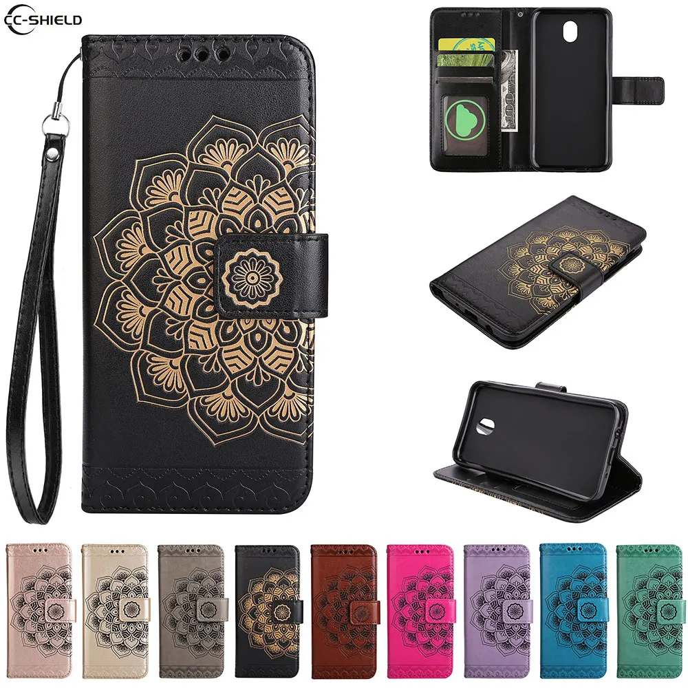 

Flip Case For Samsung Galaxy J7 2017 Pro SM-J730 Case Phone Leather Cover SM-J730FM/DS SM-J730F/DS J730G/DS J730K J730FM/DS Bag