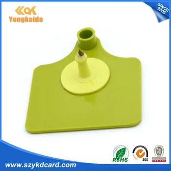 

1000pcs/lot Best price and good quality impinj M4 chip 915MHZ TPU uhf RFID cow ear tag