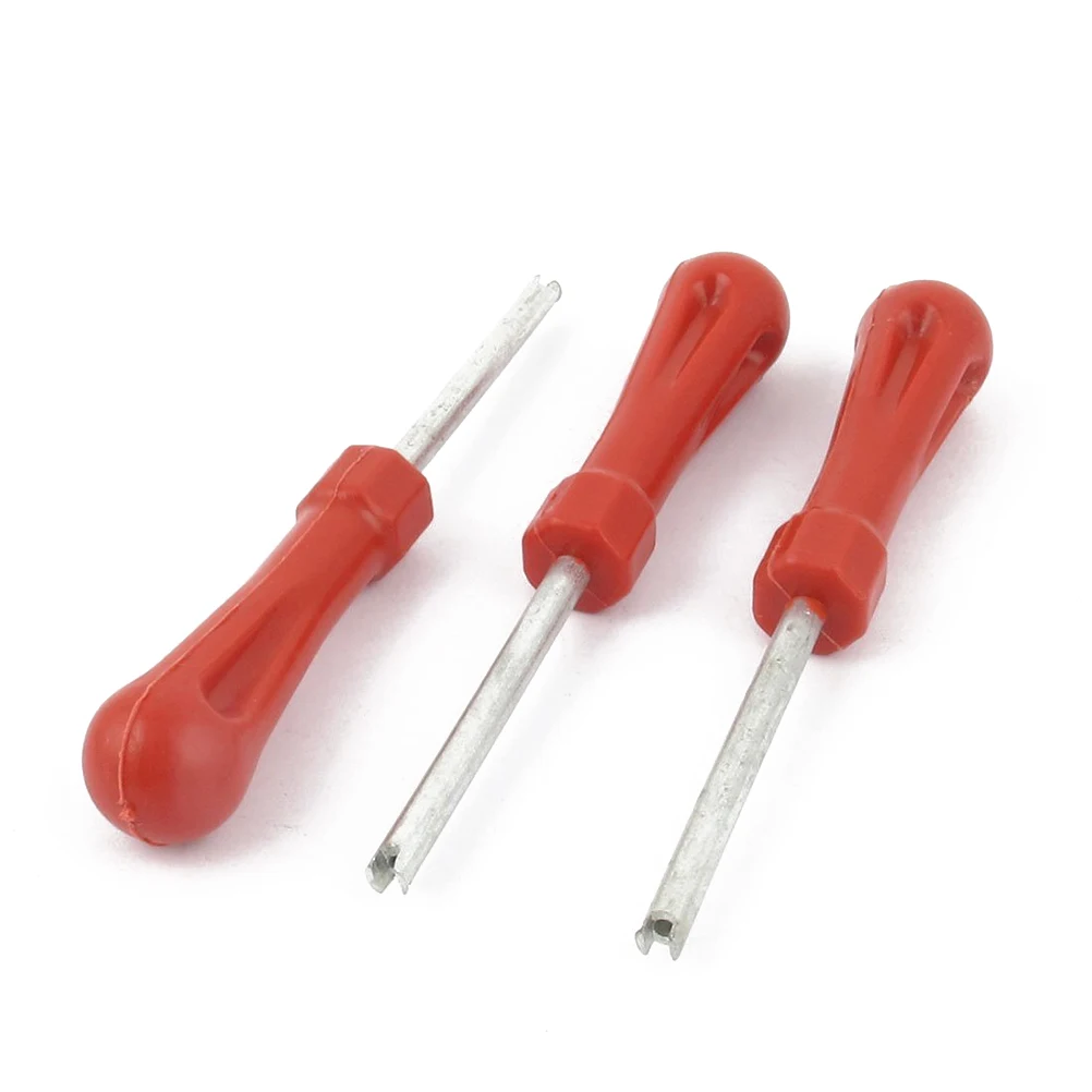 

3pcs Plastic Handle Tyre Valve Stem Core Remover Removal Repair Tool for Car Truck Bike tire repair tools kit car-styling auto
