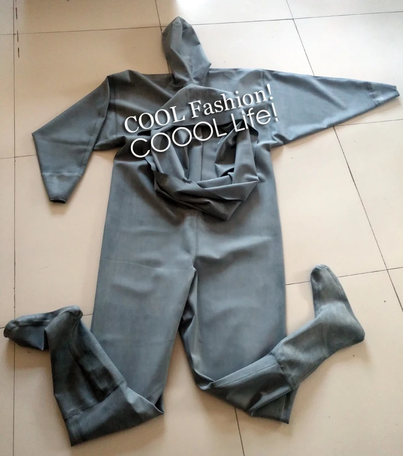 Black Rubber Chest Waders 9