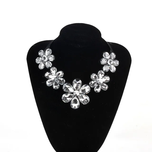 ZMZY Collar de cinta de cristal hecho a mano para mujer, Gargantilla, regalo de Navidad, 2021|Collares tipo gargantilla| - ZMZY Collar de cinta de cristal hecho a mano para mujer, Gargantilla, regalo de Navidad, 2021|Collares tipo gargantilla| -