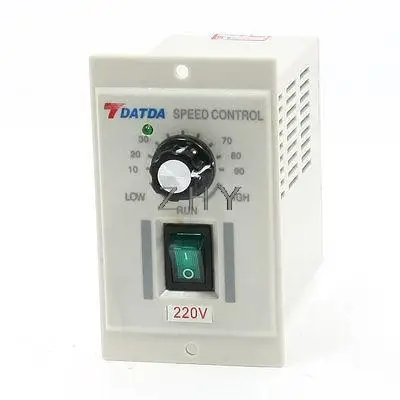 AC 220V Input DC 180VOutput Green I//O 2-Position Switch Motor Speed Controller