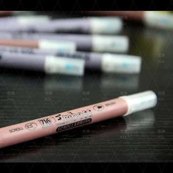 

Kuretake Japan Import Double Headed Floating Pen Mark Pen, Emboss writer maker pen Weak Glue Pen, Relief Powder Convex powder