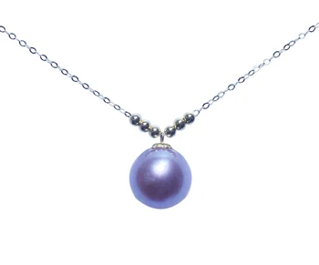 

Genuine 100% Natural Freshwater Pearl Jewelry Hot Selling 18K Gold Pendant Necklace Gift For Women Famale Jewelry