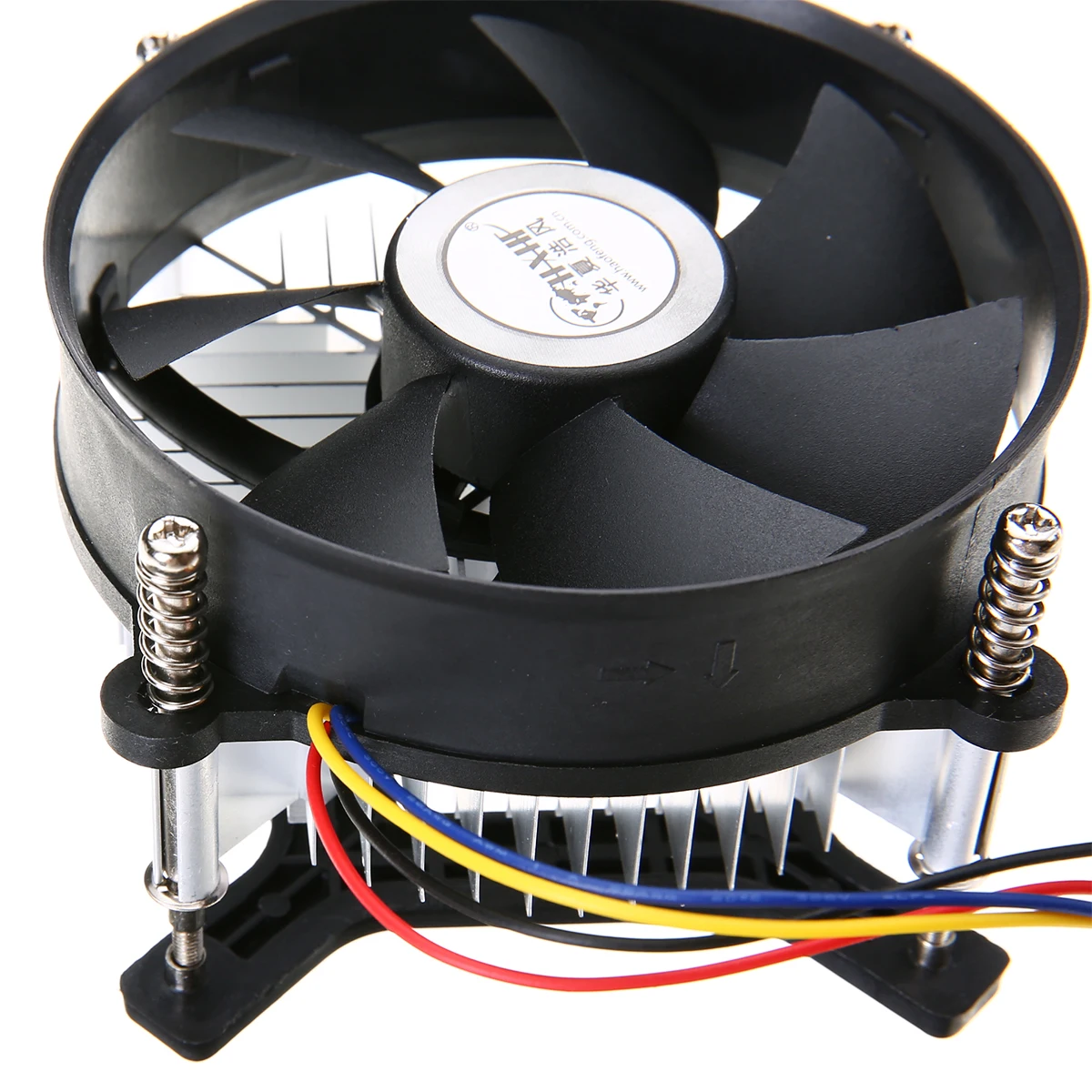 1pc Mayitr Aluminium Heatsink Fan Heat Dissipation Sink for 30W 50W 100W High Power LED Bulb Cooling 12V DC