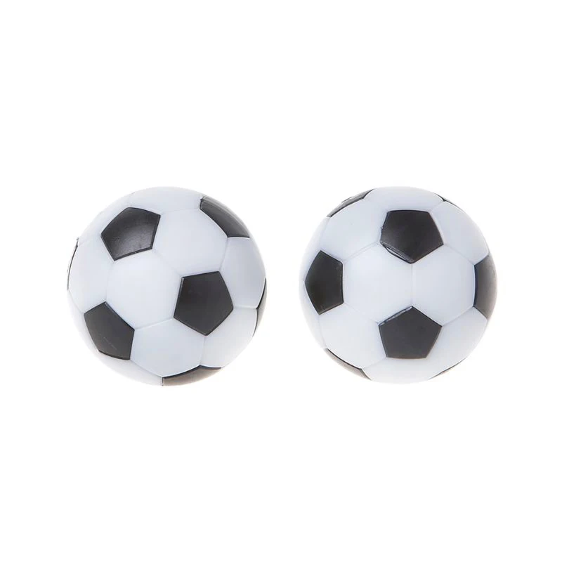 2 Pcs طاولة كرة قدم كرة القدم كرة القدم البلاستيكية كرة قدم مسابقة Soccerball الرياضة الهدايا جولة ألعاب داخلية 32mm/36mm