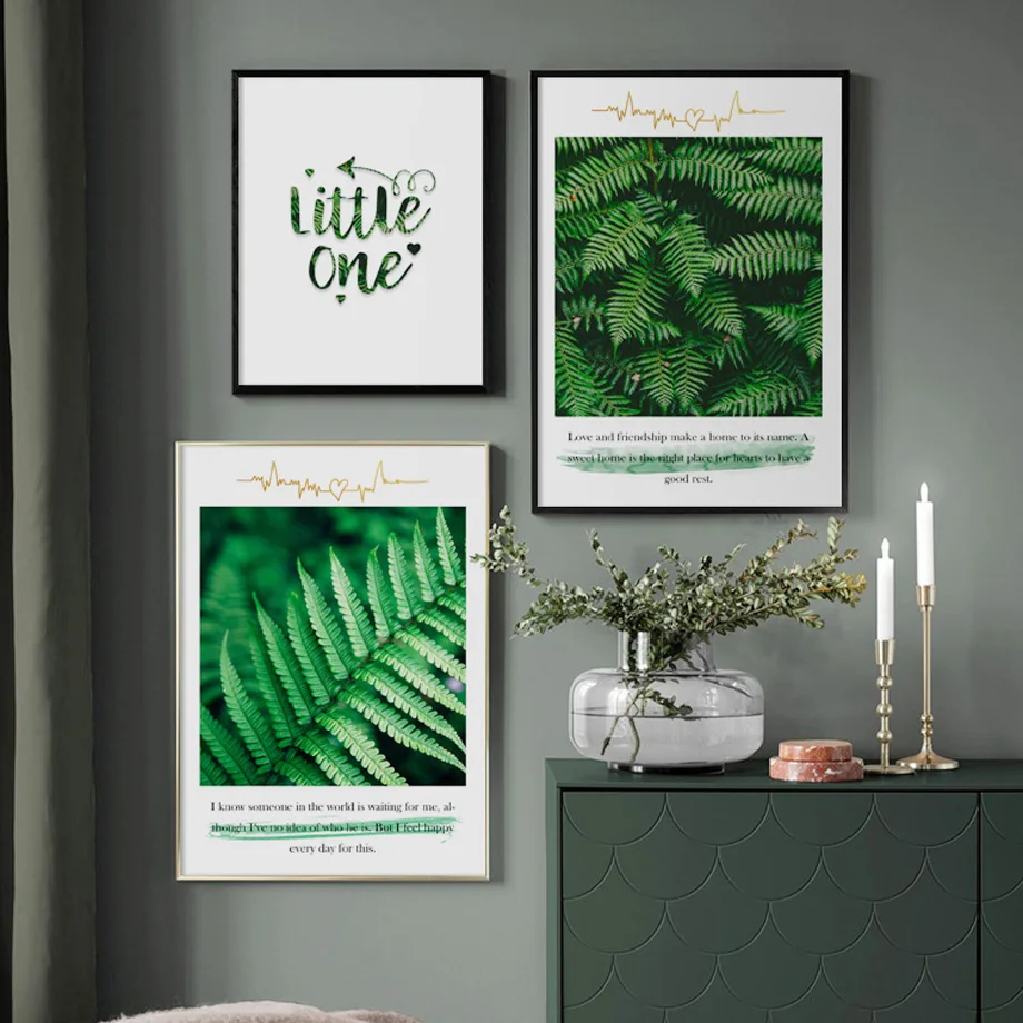 Waliicorners Wall Art Canvas Nordic Posters Tropical Forest Green Tree Leaves Plants Wall Pictures Home Decor 17 HTB1Ka0CbEjrK1RkHFNRq6ySvpXaW