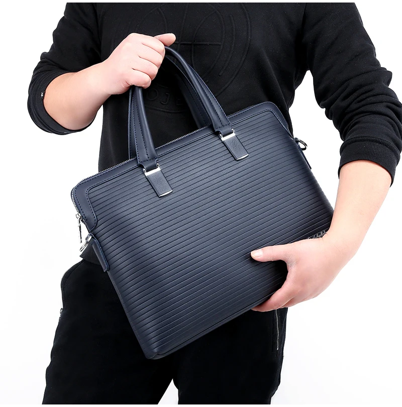 Сечение Мода в полоску Бизнес сумка новая личность большой Ёмкость сумка для ноутбука дикий отдых сумка