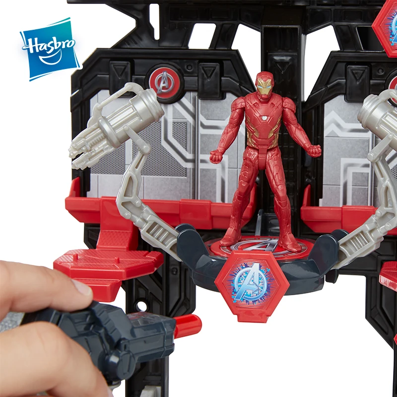 Hasbro Marvel Первый мститель гражданская война министих Spielset Капитан Америка бункер