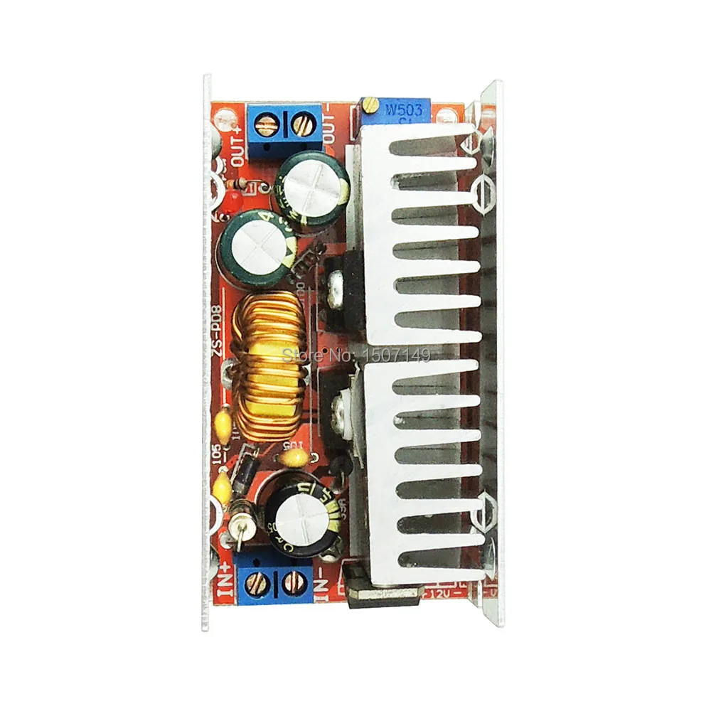 

DC 5V-40V to 1.25V-36V 8A(max) 160W Step Down Power Apply High-Power Regulator Variable speed Control New Arrival
