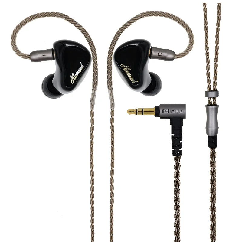 

2017 New HZSOUND HD3 3BA+1DD ar Earphone Customized Earphone HIFI Headset Free Shipping