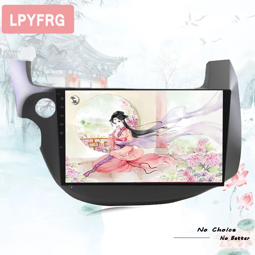 Sale 10.1 Android 8.1 Car DVD GPS for HONDA FIT JAZZ 2007 2008 2009 2010 2012 2013 radio video player 1024*600 RDS wifi Tape Recorder 5