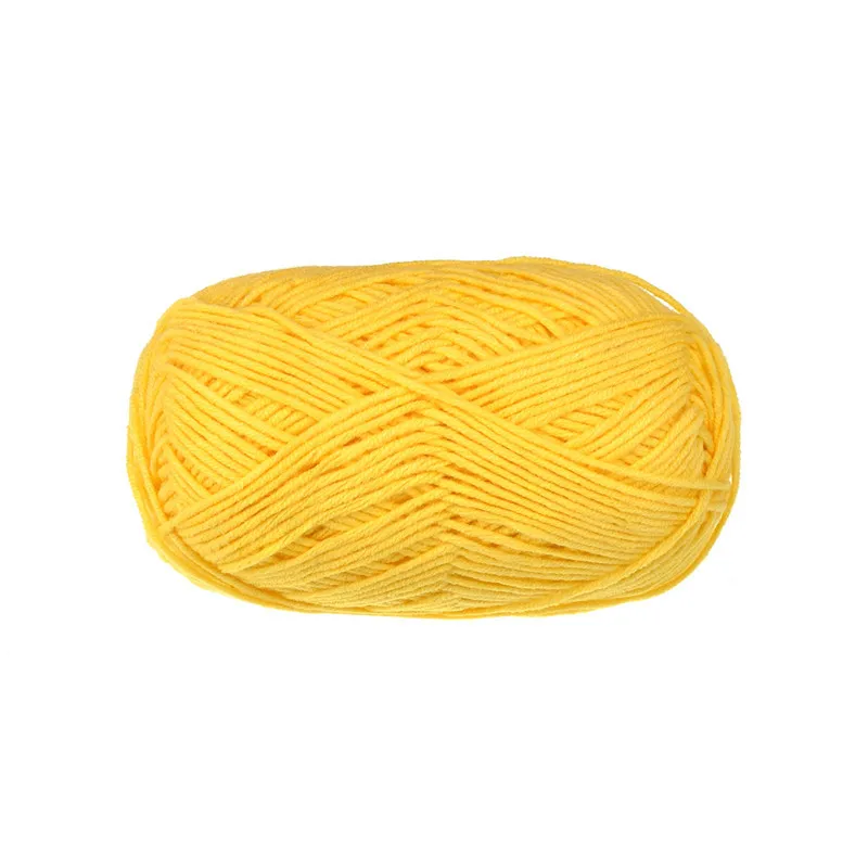 KOKNIT пряжа для ручного вязания детская молочная хлопчатобумажная пряжа волокна бархатная пряжа ручное вязание крючком из шерсти пряжа для свитера DIY