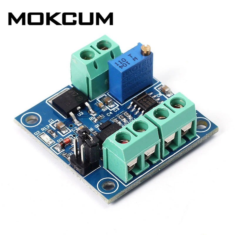 

PWM to Voltage Converter Module 0%-100% to 0-10V for PLC MCU Digital to Analog Signal PWM Adjustabl Converter Power Module