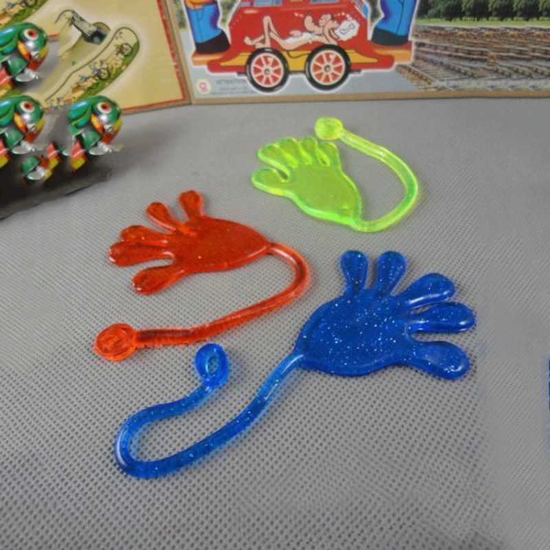 Free shipping,100pcs/lot,sticky hands,children toy . promtion gift