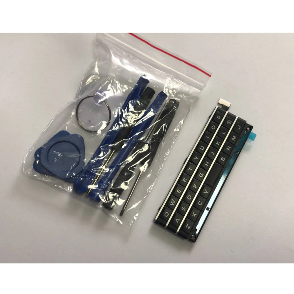 

New For Blackberry Q30 Cell Phone Englsih Keypads Buttons With Flex Cable Repair Replacement+Tools