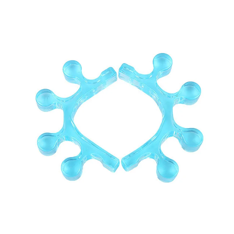 

1 Pairs M Shape Toe Separator Straightener 4 Holes Soft Comfortable Lightweight Tool HS11