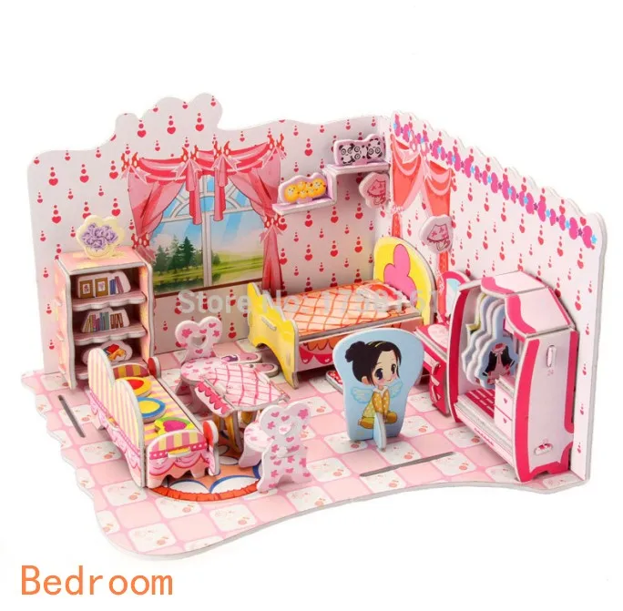 Kids Bedroom 3d Model aliexpress : buy 3d kids toys puzzle bedroom kitchen living Kids Bedroom 3d Model aliexpress : buy 3d kids toys puzzle bedroom kitchen living