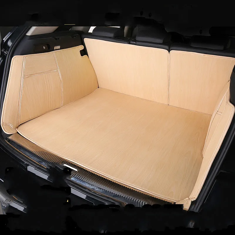 Полное покрытие под дерево Водонепроницаемый загрузки ковры прочный обычай багажнике автомобиля коврики для Dodge Оперативная память 1500 Challenger Grand Caravan