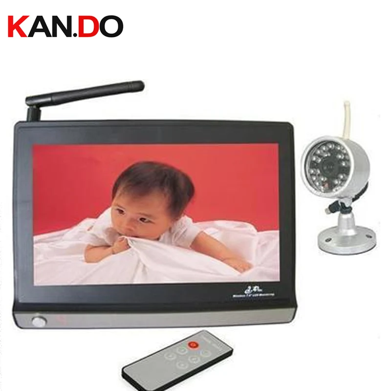 2 4G receiver camera 7 inch LCD Monitor 2 4G Wireless Receiver CCTV Camera CCTV receiver
