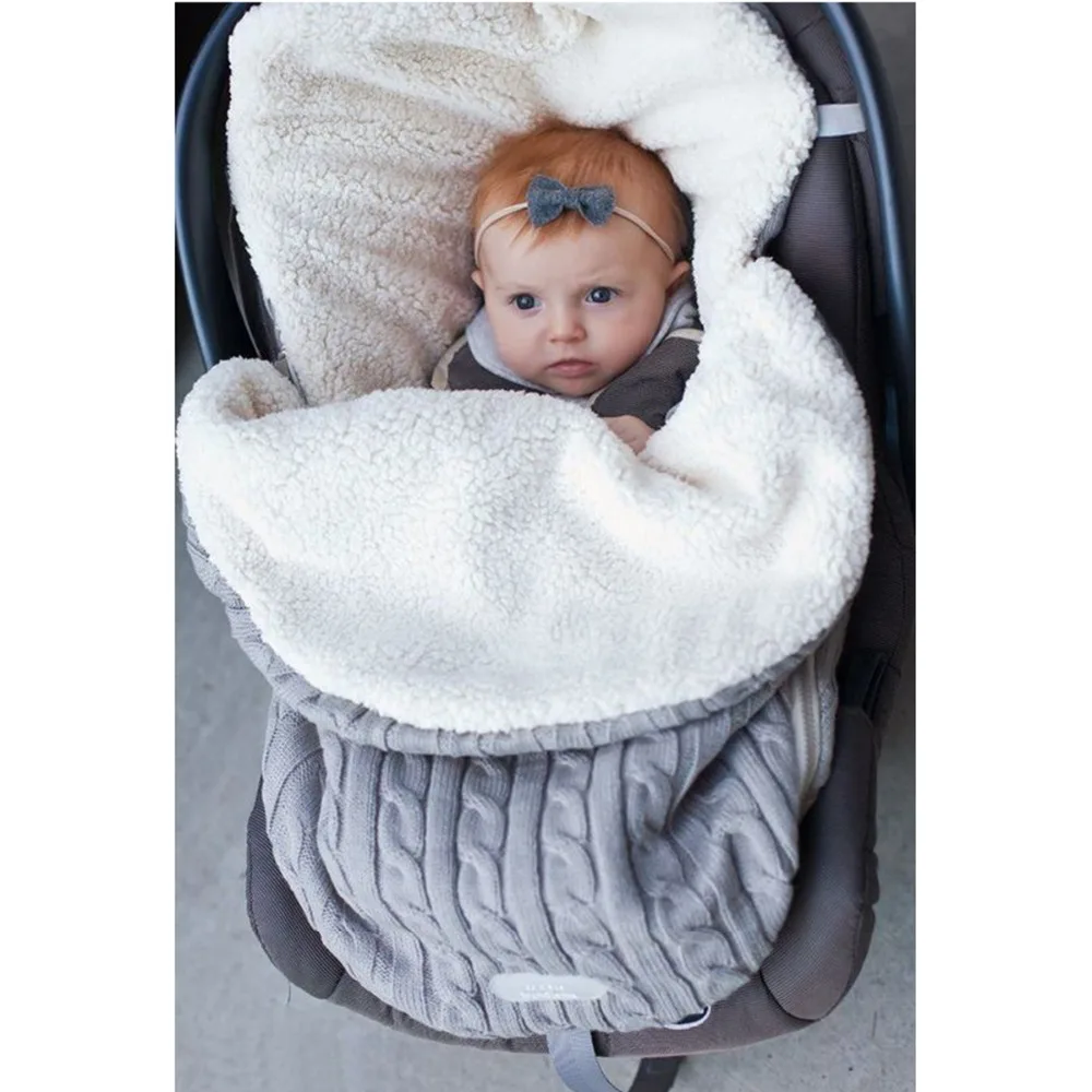 Infant Baby Nest Swaddle Sleeping Bag Cute Soft Sleep Sack Stroller