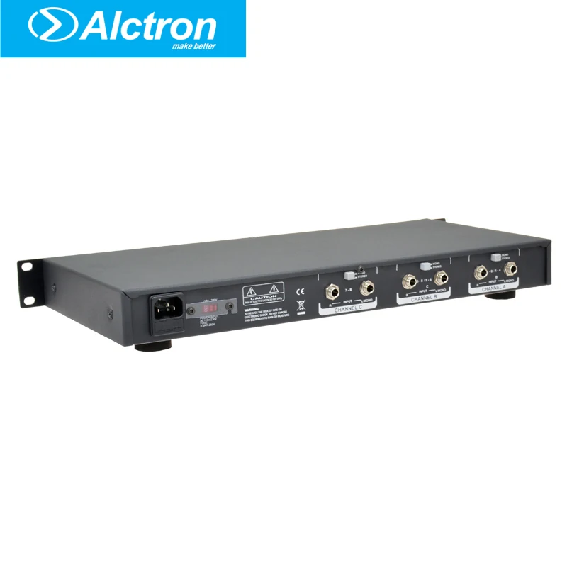Alctron H8 Professional high-power 8 Channel Headphone Preamplifier, Headphone Amplifier,Ultra-Versatile Headphone Amplifier