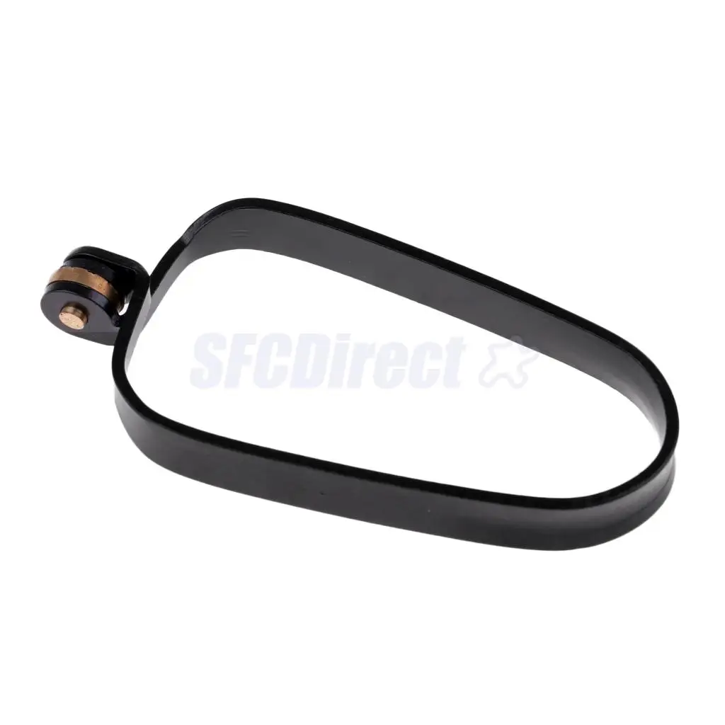 

Fly Tying Hackle Plier with Duplex Rubber Jaw, Non Rotary Stainless Steel Fly Tying Tool