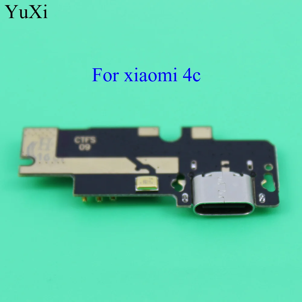 YuXi USB порт для зарядки плата гибкий кабель док станция разъем части Xiaomi Mi4c Mi 4c M4c