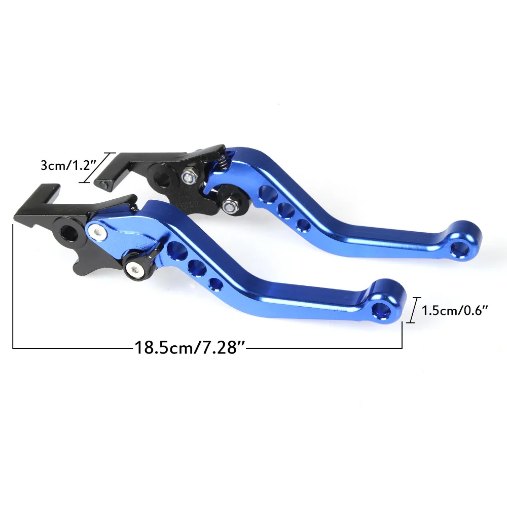 Top 1pairs Motorcycle Scooter Electrical Bike GY6 125 150 GP110 XMAX400 Modified CNC Disc Brake Levers / Handle Levers 5 colors 4