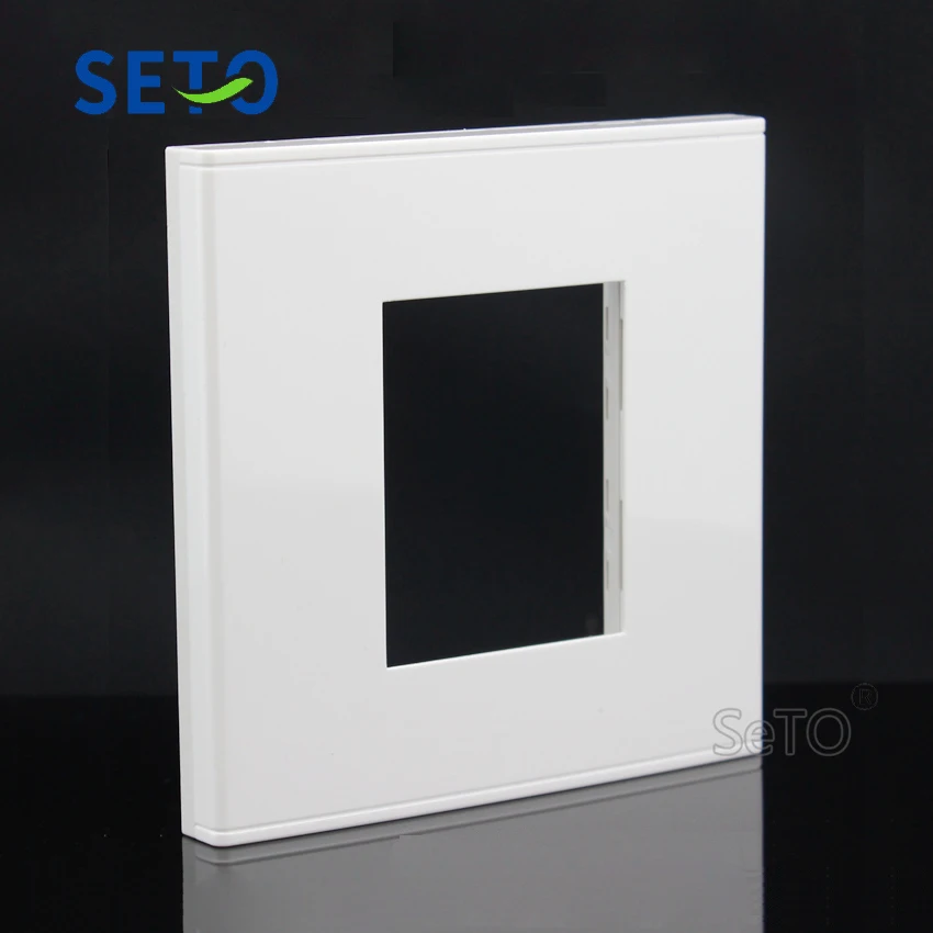 

SeTo 86 Type Two Ports empty Wall Plate Socket Keystone Faceplate Blank Panel