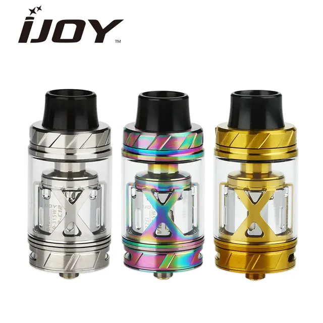 Оригинал ijoy maxo v12 танк 5.6 мл v12-c12 катушки 0.1ohm/xl-c3 катушки v12 распылитель электронная сигарета танк для 315 Вт ijoy max mod