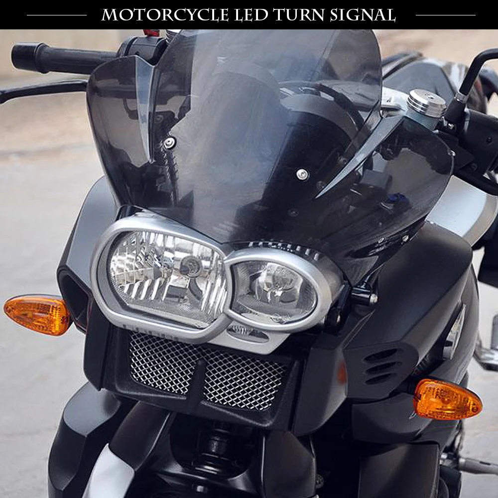 

Motorcycle Turn LED Signal Indicator Light Lamp Fit for BMW F650GS F800S K1300S R1200R G450X R1200GS K1200R F800ST Flashing
