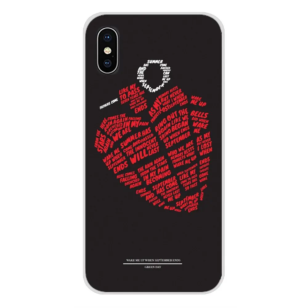 Для Xiaomi Mi6 A1 5X 6X Redmi Note 5 5A 4X 4A 4 3 Plus Pro pocophone F1 TPU прозрачные чехлы Coldplay Green Day Rock Billie