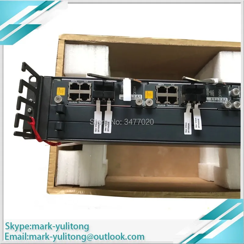 AN5516 04 GPON EPON 2U Mini OLT DC Power equipment Оптический линейный терминал PWRD * 2 HSUC