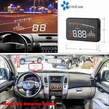 Для Mitsubishi Pajero Sport/Pajero Dark 2008~-Автомобильный HUD Дисплей-вождения экран проектор Refkecting лобовое стекло